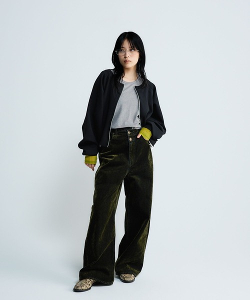 JEANASIS(ジーナシス)の「ドッキングテレコLS TEE/650640(Tシャツ/カットソー・レディース・ブラック×ブルー/ブラック系その他/グレー系その他/ホワイト×ホワイト・FREE)」の19枚目の写真