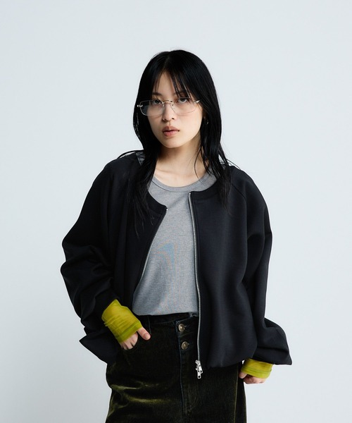 JEANASIS(ジーナシス)の「ドッキングテレコLS TEE/650640(Tシャツ/カットソー・レディース・ブラック×ブルー/ブラック系その他/グレー系その他/ホワイト×ホワイト・FREE)」の20枚目の写真