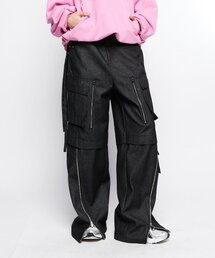 L7 WIDE POCKET PANTS(BLACK)