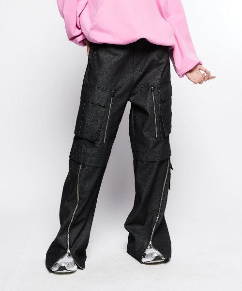 LARTIGENT(ラーティゼン)の「L7 WIDE POCKET PANTS(BLACK)(その他パンツ・レディース・その他・M)」の3枚目の写真