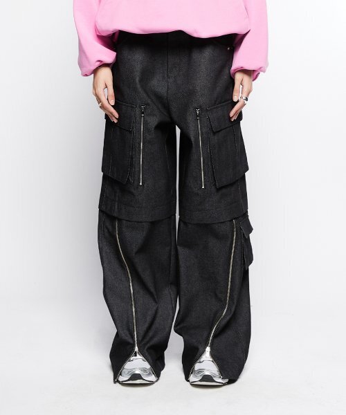 LARTIGENT(ラーティゼン)の「L7 WIDE POCKET PANTS(BLACK)(その他パンツ・レディース・その他・M)」の5枚目の写真