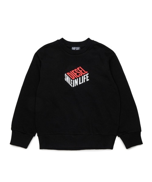 セール】DIESEL（ディーゼル）Kids & Junior ブランドロゴスウェット 