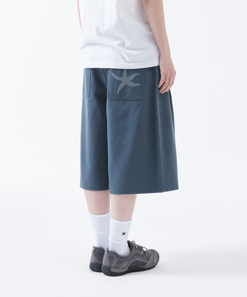 THECOLDESTMOMENT(ザコールデストモーメント)の「TCM starfish half chino pants (blue)(その他パンツ・メンズ・その他・S/M/L)」の2枚目の写真