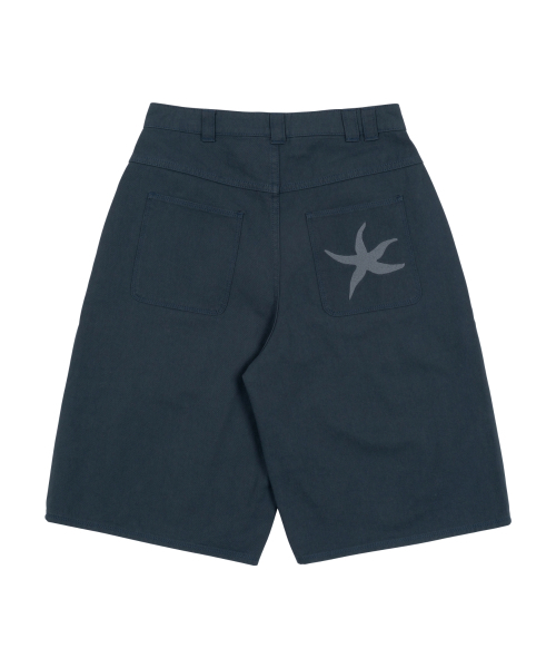 THECOLDESTMOMENT(ザコールデストモーメント)の「TCM starfish half chino pants (blue)(その他パンツ・メンズ・その他・S/M/L)」の4枚目の写真