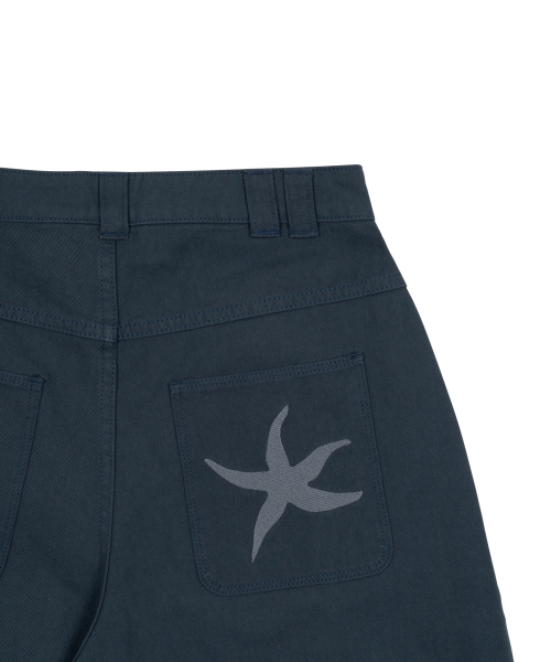 THECOLDESTMOMENT(ザコールデストモーメント)の「TCM starfish half chino pants (blue)(その他パンツ・メンズ・その他・S/M/L)」の6枚目の写真