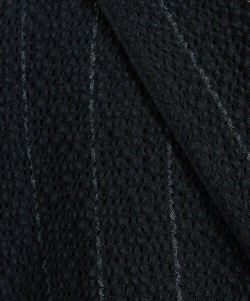 DESIGNWORKS(デザインワークス)の「【26S/S】ウールストレッチサッカーピークドラペルジャケット / セットアップ対応 / ストレッチ / 防シワ(テーラードジャケット・メンズ・ネイビー/ブラック・52/50/48/46/44)」の12枚目の写真