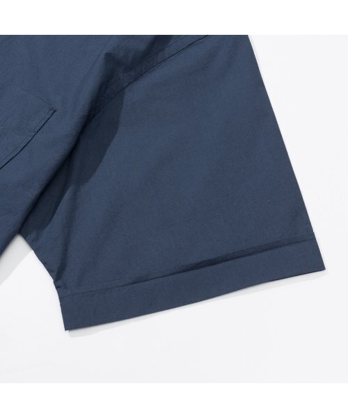 PRODESHIRT（プロデシャツ）の「[リラックス]P-905 ポプリン半袖シャツ (ネイビー)（シャツ/ブラウス・メンズ・その他・M/L/XL/XXX-LARGE）」の4枚目の写真