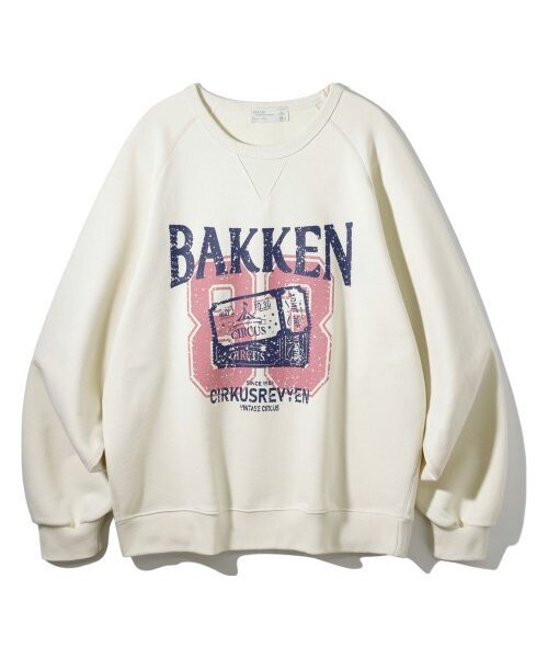 BAKKEN(バッケン)の「チケット レグラン スウェットシャツ BK5983_ネイビー(スウェット・メンズ・ネイビー・FREE)」の3枚目の写真