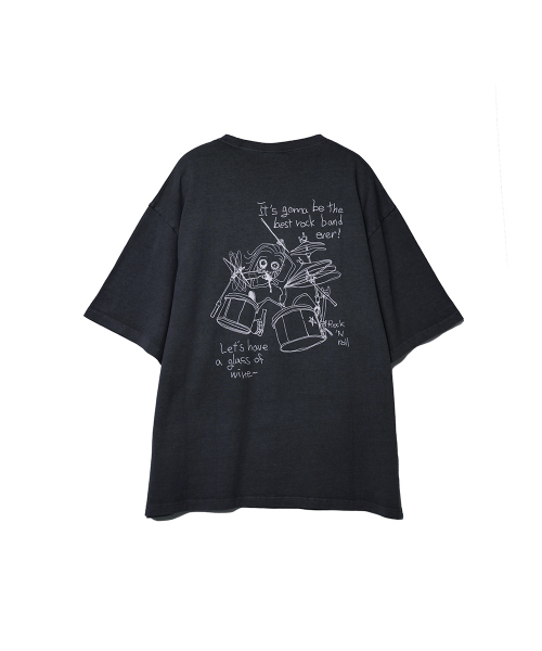 NONFLOOR(ノンフロア)の「ベストロックバンドTシャツダークグリーン(Tシャツ/カットソー・メンズ・その他・M/S/L)」の1枚目の写真