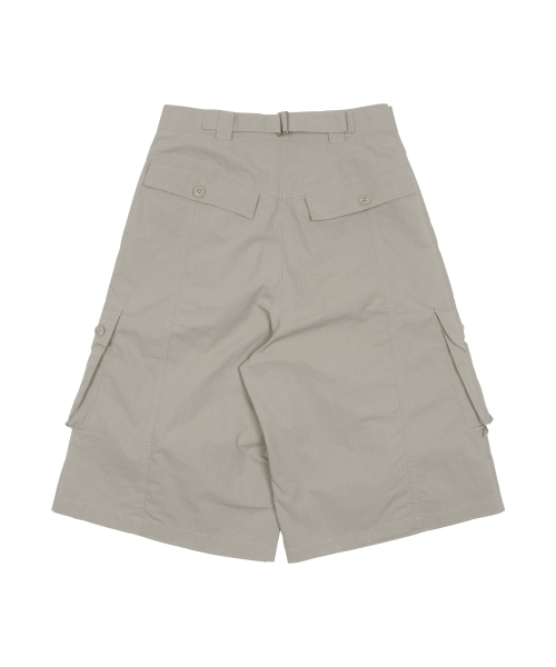 THECOLDESTMOMENT（ザコールデストモーメント）の「TCM easy cargo half pants (grey beige)（その他パンツ・レディース・その他・L/S/M）」の5枚目の写真
