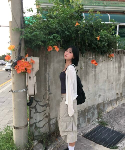 THECOLDESTMOMENT（ザコールデストモーメント）の「TCM easy cargo half pants (grey beige)（その他パンツ・レディース・その他・L/S/M）」の9枚目の写真