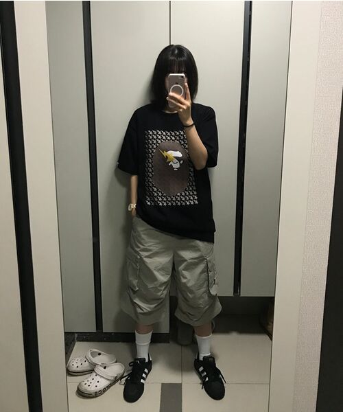 THECOLDESTMOMENT（ザコールデストモーメント）の「TCM easy cargo half pants (grey beige)（その他パンツ・レディース・その他・L/S/M）」の13枚目の写真