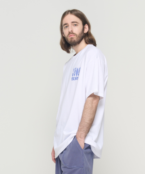 CARGOBROS(カーゴブロス)の「トラベルラインサーフ半袖Tシャツ(ホワイト)(Tシャツ/カットソー・メンズ・その他・S/M/L/2XL/XL)」の16枚目の写真
