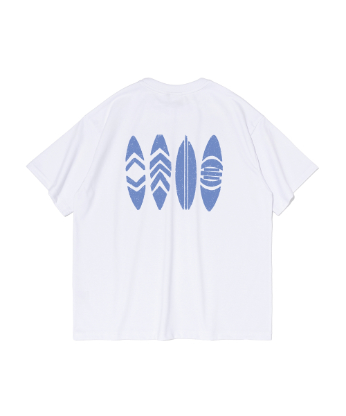 CARGOBROS(カーゴブロス)の「トラベルラインサーフ半袖Tシャツ(ホワイト)(Tシャツ/カットソー・メンズ・その他・S/M/L/2XL/XL)」の12枚目の写真