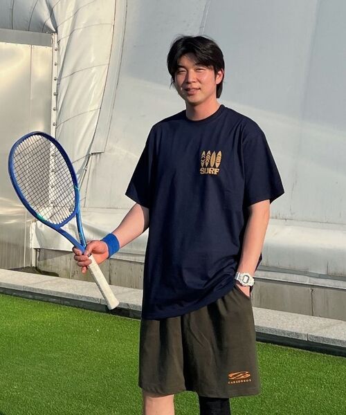 CARGOBROS(カーゴブロス)の「トラベルラインサーフ半袖Tシャツ(ホワイト)(Tシャツ/カットソー・メンズ・その他・S/M/L/2XL/XL)」の2枚目の写真