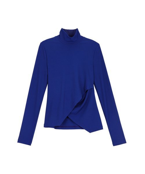 MAKE A TOAST（メイクアトースト）の「[22FW]  DIAGONAL LINE POLAROID T-SHIRT - Blue（Tシャツ/カットソー・レディース・その他・S/M）」の2枚目の写真