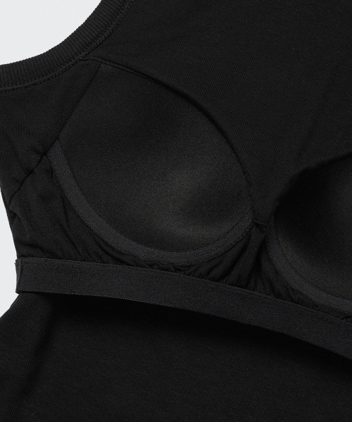 MUSINSA STANDARD WOMAN（ムシンサスタンダードウーマン）の「ウィメンズエッセンシャルブラタンクトップ[ブラック]（Tシャツ/カットソー・レディース・その他・SMALL/MEDIUM/LARGE/X-SMALL）」の5枚目の写真