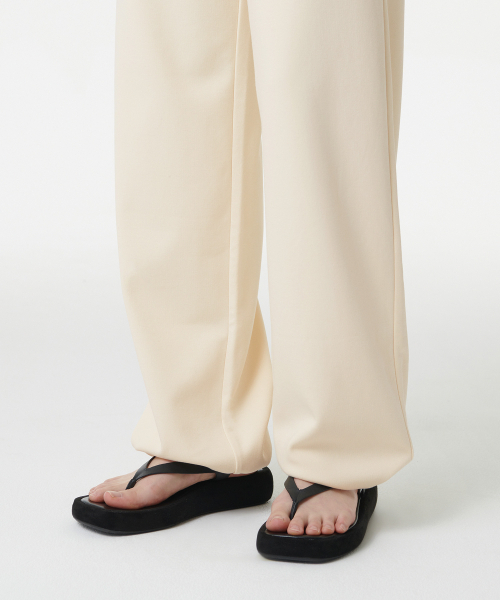 MUSINSA STANDARD WOMAN（ムシンサスタンダードウーマン）の「[クールタンダード] ウィメンズバリアブルラウンジスウェットパンツ [エクリュ]（スウェットパンツ・レディース・その他・LARGE/MEDIUM/SMALL/X-SMALL）」の8枚目の写真
