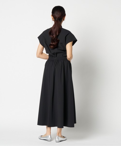 HELIOPOLE(エリオポール)の「DRAWSTRING GATHERED SKIRT(スカート・レディース・ブラック/スカイブルー/ホワイト・38)」の15枚目の写真
