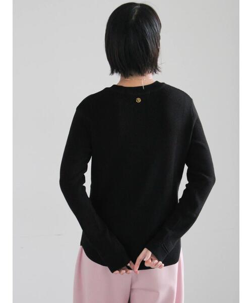 Te chichi（テチチ）の「チャーム付きワッフルニットプルオーバー（ニット/セーター・レディース・ベージュ/オフホワイト/ブラック・F）」の15枚目の写真