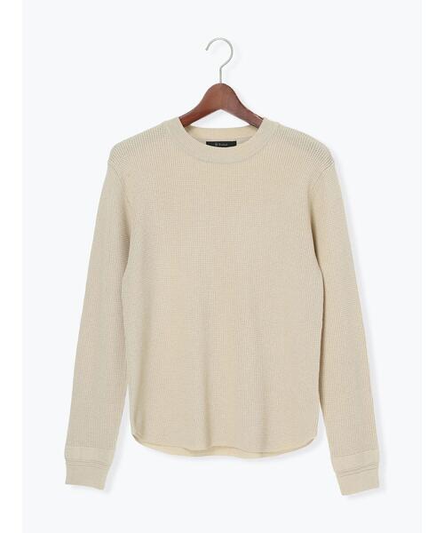 Te chichi（テチチ）の「チャーム付きワッフルニットプルオーバー（ニット/セーター・レディース・ベージュ/オフホワイト/ブラック・F）」の22枚目の写真