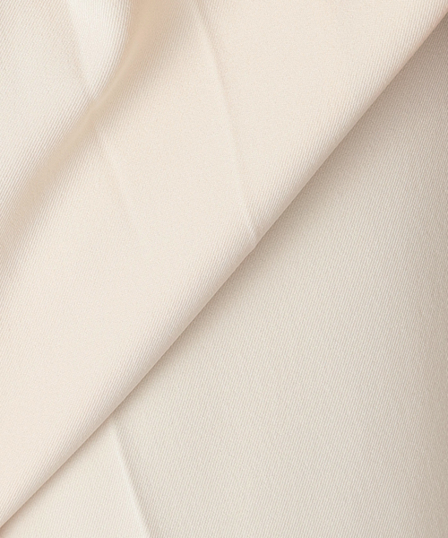 La TOTALITE(ラトータリテ)の「【洗える】ツイルストレッチタックパンツ(スラックス・レディース・アイボリー/ネイビー・36/38)」の13枚目の写真