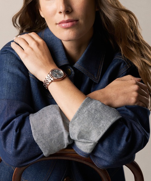 FOSSIL(フォッシル)の「フォッシル 腕時計 レディース アナログ ステンレス ES5459(アナログ腕時計・レディース・ピンクゴールド・FREE)」の2枚目の写真