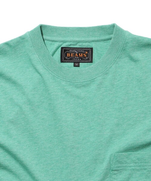 BEAMS PLUS(ビームスプラス)の「Pocket Tee Gradation Dye(Tシャツ/カットソー・メンズ・サックスブルー/シルバー/グリーン・MEDIUM/X-LARGE/LARGE/SMALL/XX-LARGE)」の17枚目の写真