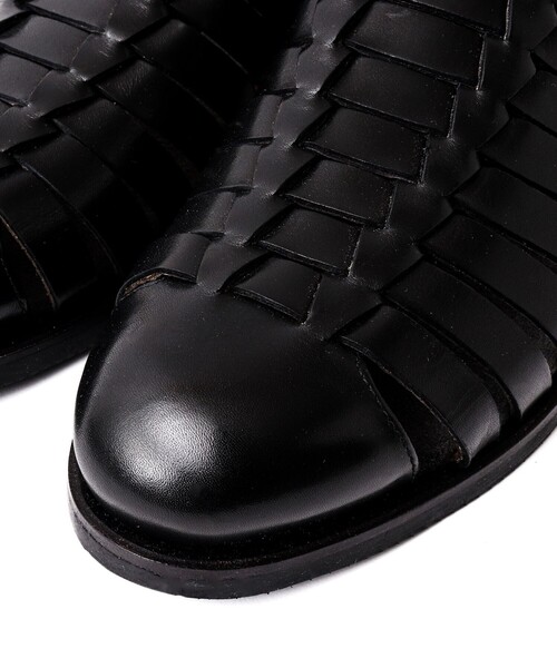 EARLE(アール)の「【EARLE/アール】ER6101 Modan Huarache Shoes(サンダル・メンズ・ブラック・43/42/41)」の5枚目の写真