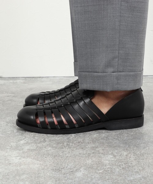 EARLE(アール)の「【EARLE/アール】ER6101 Modan Huarache Shoes(サンダル・メンズ・ブラック・43/42/41)」の20枚目の写真