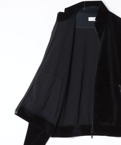 marka（マーカ）の「marka / マーカ：FULL ZIP TRACK JACKET -30/-ORGANIC COTTON VELOUR-：M25C19CS01C[COR]（ブルゾン・メンズ・ダークネイビー・M/S）」の13枚目の写真