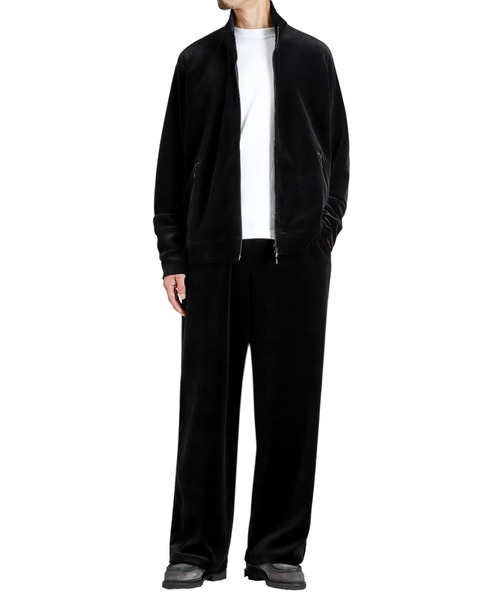 marka（マーカ）の「marka / マーカ：FULL ZIP TRACK JACKET -30/-ORGANIC COTTON VELOUR-：M25C19CS01C[COR]（ブルゾン・メンズ・ダークネイビー・M/S）」の11枚目の写真