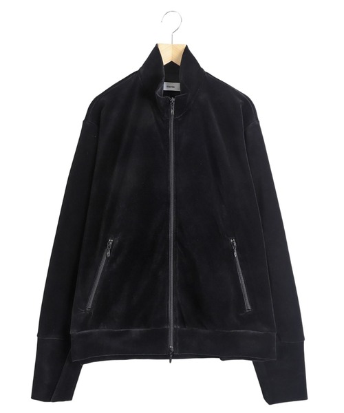 marka（マーカ）の「marka / マーカ：FULL ZIP TRACK JACKET -30/-ORGANIC COTTON VELOUR-：M25C19CS01C[COR]（ブルゾン・メンズ・ダークネイビー・M/S）」の2枚目の写真