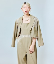 darial（ダリアル）の「【darial】jacket set pants dress / ジャケットセットパンツドレス（セットアップ）」