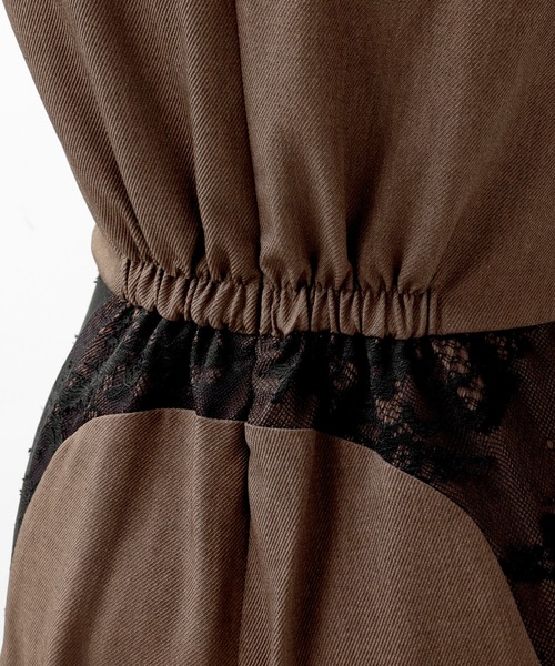 darial（ダリアル）の「【darial】jacket set pants dress / ジャケットセットパンツドレス（セットアップ・レディース・ブラック/ミント/ブラウン・S/M）」の9枚目の写真