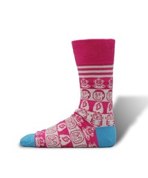 NEGOSOCKS（ネゴソックス）の「NEGOSOCKS SHIMASHIMA PINK（ソックス/靴下）」