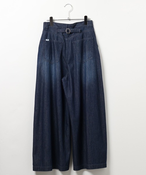 HEREIAM(ヘレイアム)の「【HEREIAM】MIDデニムバギーパンツ(デニムパンツ・レディース・ブラック/インディゴブルー・MEDIUM/SMALL)」の16枚目の写真