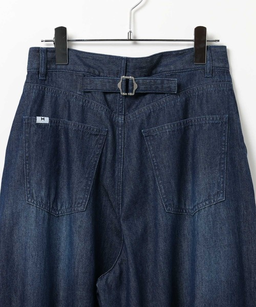 HEREIAM(ヘレイアム)の「【HEREIAM】MIDデニムバギーパンツ(デニムパンツ・レディース・ブラック/インディゴブルー・MEDIUM/SMALL)」の20枚目の写真