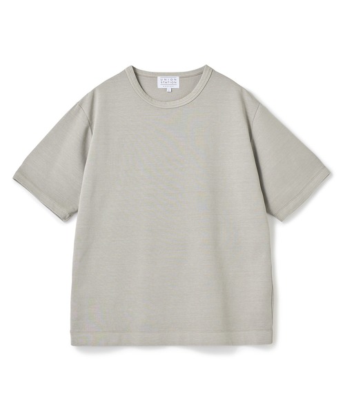 UNION STATION（ユニオンステーション）の「ポンチフェードTシャツ（Tシャツ/カットソー・メンズ・グレイッシュベージュ/ブラック・L/M）」の2枚目の写真