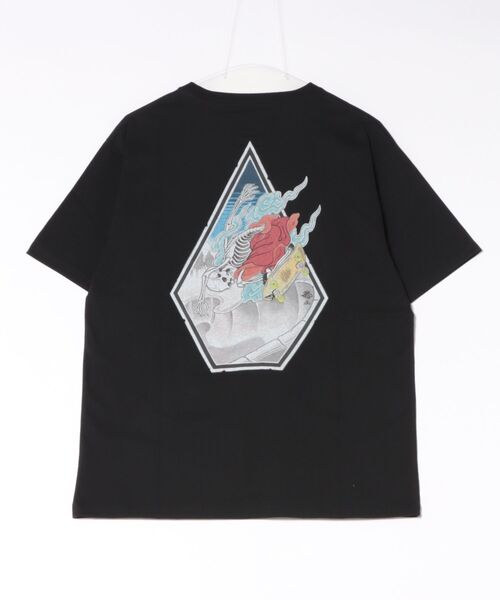 VOLCOM（ボルコム）の「VOLCOM/ボルコム メンズ 半袖 Tシャツ VST261011（Tシャツ/カットソー・メンズ・ブラック/ホワイト・L/M）」の13枚目の写真