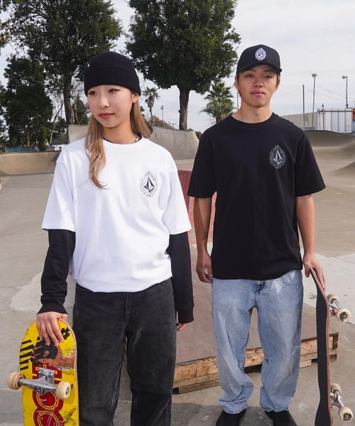VOLCOM（ボルコム）の「VOLCOM/ボルコム メンズ 半袖 Tシャツ VST261011（Tシャツ/カットソー・メンズ・ブラック/ホワイト・L/M）」の7枚目の写真