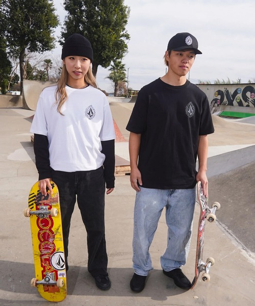 VOLCOM（ボルコム）の「VOLCOM/ボルコム メンズ 半袖 Tシャツ VST261011（Tシャツ/カットソー・メンズ・ブラック/ホワイト・L/M）」の9枚目の写真