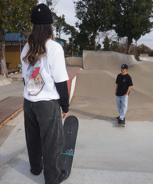 VOLCOM（ボルコム）の「VOLCOM/ボルコム メンズ 半袖 Tシャツ VST261011（Tシャツ/カットソー・メンズ・ブラック/ホワイト・L/M）」の10枚目の写真