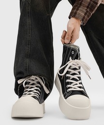 Ressaca（レサーカ）の「厚底 ボリュームソール レースアップハイカットスニーカー（スニーカー）」