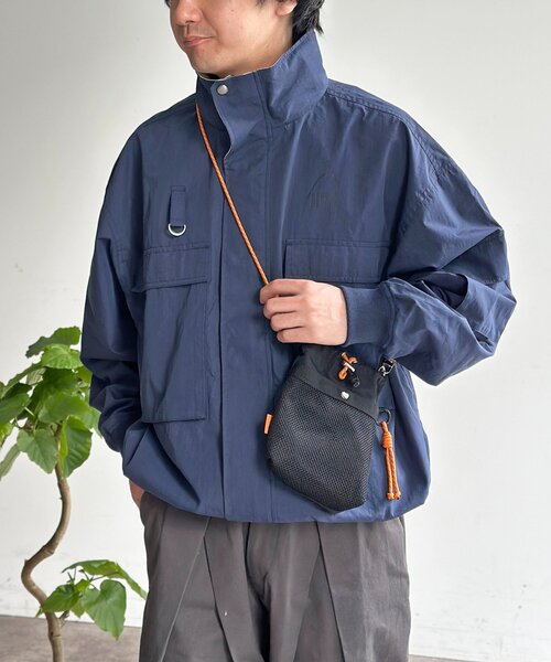 SIERRA DESIGNS（シェラデザイン）の「別注スタンドブルゾン（ブルゾン・メンズ・オレンジ/ネイビー/ブラック/グレイッシュベージュ・LARGE/MEDIUM）」の17枚目の写真
