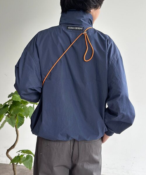 SIERRA DESIGNS（シェラデザイン）の「別注スタンドブルゾン（ブルゾン・メンズ・オレンジ/ネイビー/ブラック/グレイッシュベージュ・LARGE/MEDIUM）」の19枚目の写真