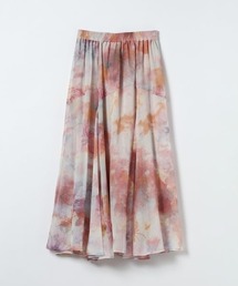 JEANASIS | 【選べる着丈】フラワープリントフレアスカート/660847(スカート)