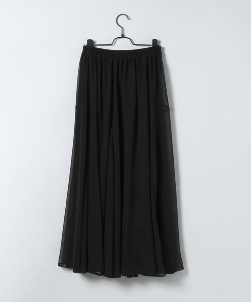 JEANASIS(ジーナシス)の「【選べる着丈】フラワープリントフレアスカート/660847(スカート・レディース・ホワイト/レッド系その他/ブラック/グレー系その他・FREE/SMALL)」の5枚目の写真