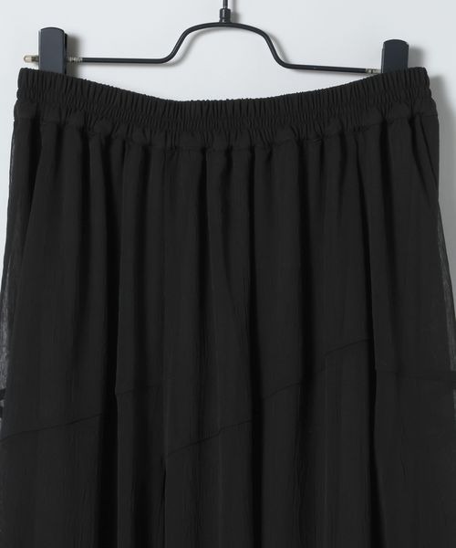 JEANASIS(ジーナシス)の「【選べる着丈】フラワープリントフレアスカート/660847(スカート・レディース・ホワイト/レッド系その他/ブラック/グレー系その他・FREE/SMALL)」の8枚目の写真