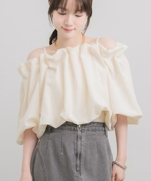 RETRO GIRL（レトロガール）の「バルーンオフショルBL（シャツ/ブラウス）」